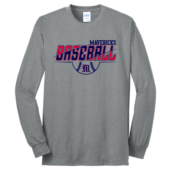 Mavericks Baseball - Long Sleeve Core Blend Tee Thumbnail