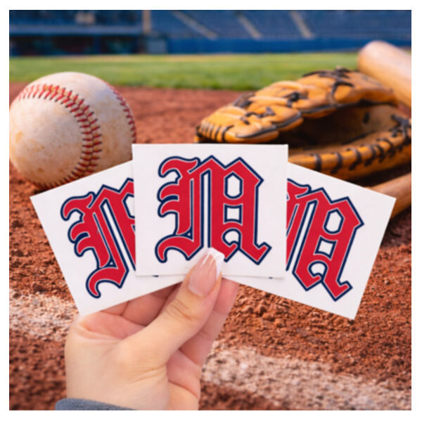 Mavericks Baseball- 2 Inch Sticker Three Pack Thumbnail